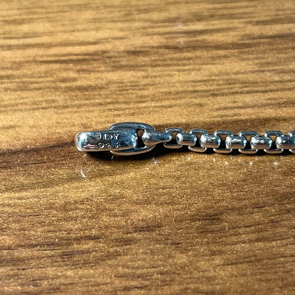 David Yurman 7.5”Men’s Medium Chain Bracelet, 4mm - Picture 4 of 5